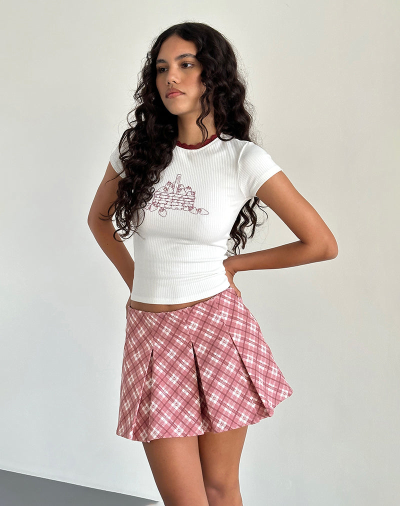Hot Topic Light Pink Plaid Skirt Dark Pink Plaid Skirt Alula