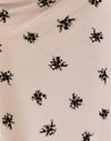Cluster Ditsy Floral Flock Nude