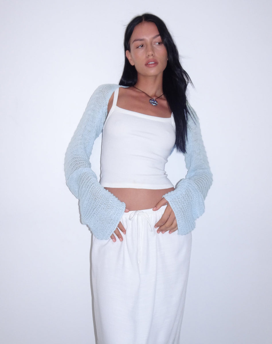 Baby blue best sale shrug