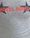 Grey Marl with Motel Rodeo Graphic