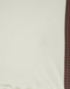 Ivory with Brown Binding