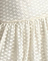 ivory heart lace