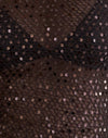 Sequin Knit Coffee