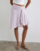 Image of Esmeray Midi Skirt in Retro Polka Dot