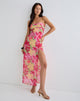Image of Fasha Maxi Dress in Bold Multi Colour Floral