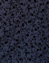 Flocked Petal Navy