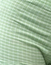 Crinkle Check Sage Green