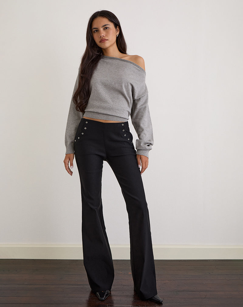 Image of Jalira Jumper in Knit Grey