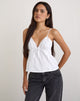 Image of Jepuni Cami Top in White Poplin
