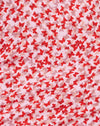 Ditsy Butterfly Peach and Red