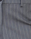 Grey Pinstripe
