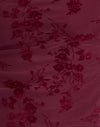 Botanical Flower Maroon