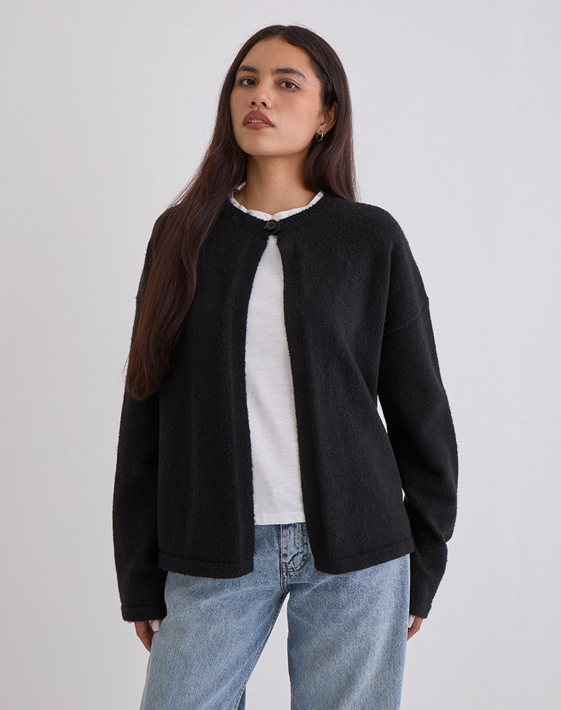 Image of Maureen Cardigan in Black