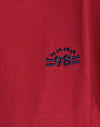 Adrenaline Red with Navy Binding