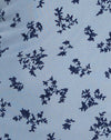 Light Blue Black Botanist Flocking