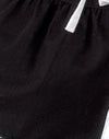 Black with White Binding