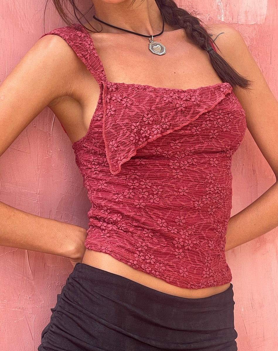 トップス the red thread circle camisole lace 508271300.jpg