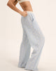Image of Semur Trouser in Broderie Ice Blue