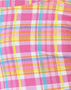 Pink and Yellow Check