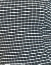 Crinkle Check Black Grey