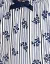 Floral Stripe with Bows