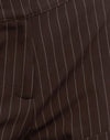 Tailoring Dark Brown Pinstripe