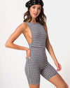 Image of Acro Unitard in Dogtooth
