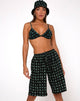 Image of Alvaro Short in Hidden Charm Black Peppermint