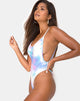 Image of Arines Swimsuit in Tie Dye Pastel