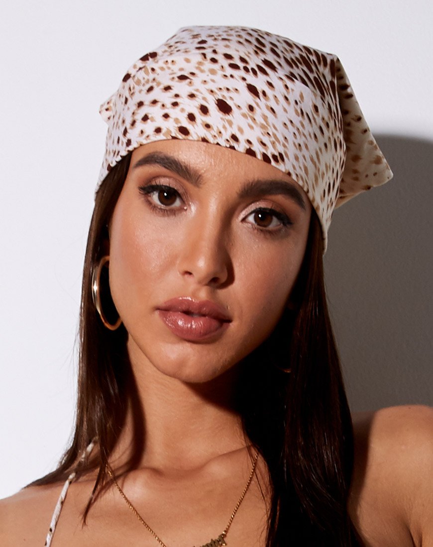 Image of Bandana in Sand Leopard