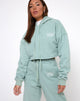 Image of Roky Hoodie in Seafoam Angelo Embro
