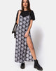 Image of Batis Maxi Dress in Sundial Black
