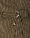 Pinstripe Khaki