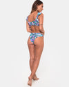Image of Bev Bikini Top in Illuminated Floral
