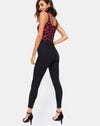 Image of Bida Bodice in Red Bloom
