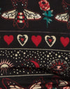 Image of Brixton Crop Top in Gypsy Daze Black