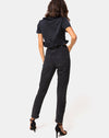 Image of Chisa Top in Black Satin