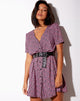 Image of Crosena Swing Dress in Floral Fun Pink