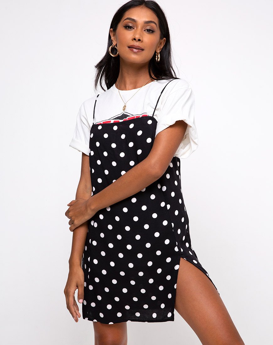 1980s polka best sale dot dress