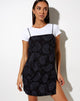 Image of Datista Slip Dress in Persian Night Black