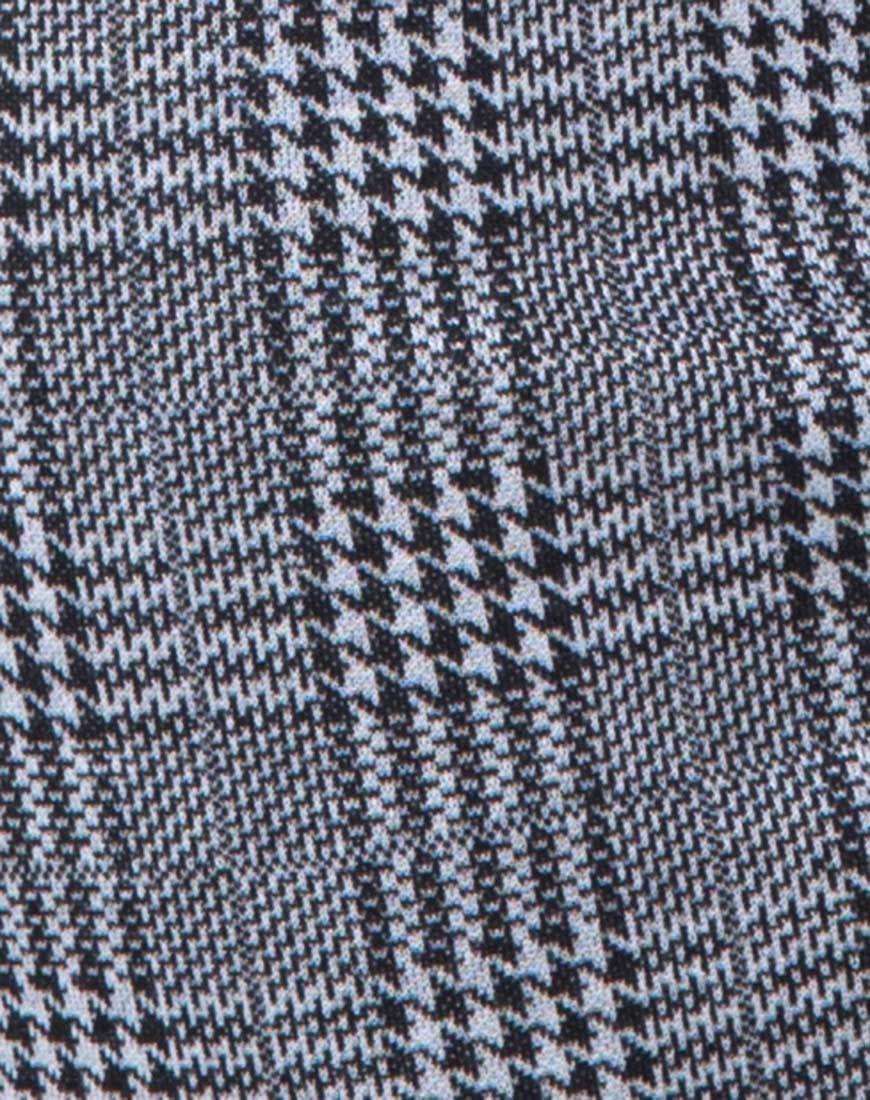 Image of Dina Mini Skirt in Charles Check Grey