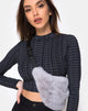 Image of Bumbag in Fur Grey
