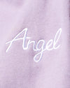 Violet Angel Embro in White