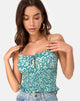 Image of Gemala Cami Top in Floral Field