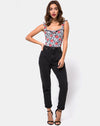 Image of Maeril Bodice in Blooming Rose