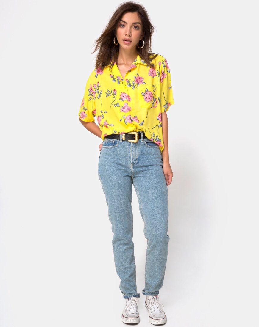 Hawaiian outfit hot sale with jeans