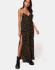 Image of Hermina Maxi Dress in Mini Astro Black