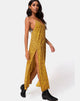 Image of Hime Maxi Dress in Ditsy Rose Marigold
