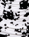 Flock Dalmation Black and White