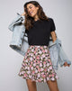 Image of Kaykay Mini Skirt in Bloom Floral